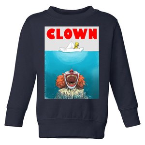 Clown Come Down Here Movie Parody Toddler Sweatshirt