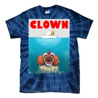 Clown Come Down Here Movie Parody Tie-Dye T-Shirt