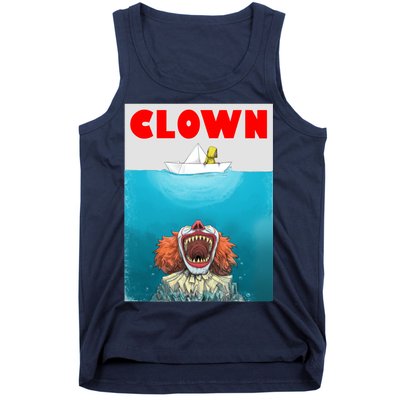 Clown Come Down Here Movie Parody Tank Top