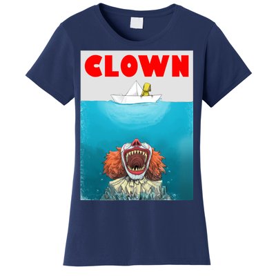 Clown Come Down Here Movie Parody Women's T-Shirt