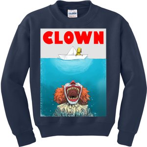 Clown Come Down Here Movie Parody Kids Sweatshirt