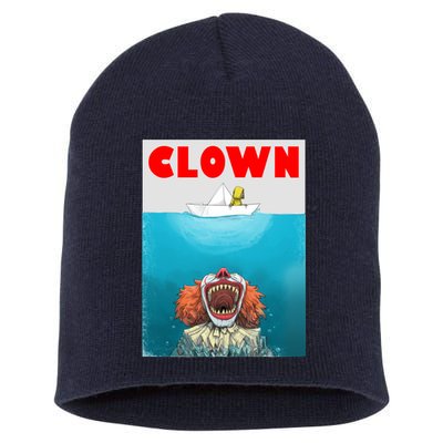 Clown Come Down Here Movie Parody Short Acrylic Beanie