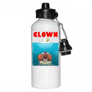 Clown Come Down Here Movie Parody Aluminum Water Bottle