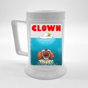 Clown Come Down Here Movie Parody Beer Stein