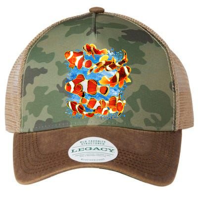 Clown Fish Legacy Tie Dye Trucker Hat