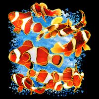Clown Fish Flexfit Unipanel Trucker Cap