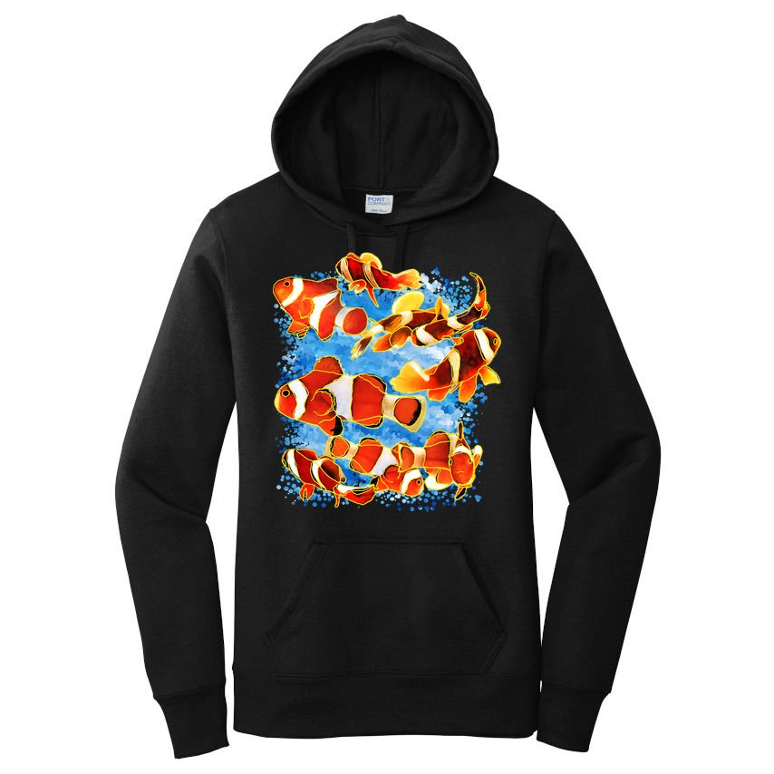 Clown Fish Women's Pullover Hoodie