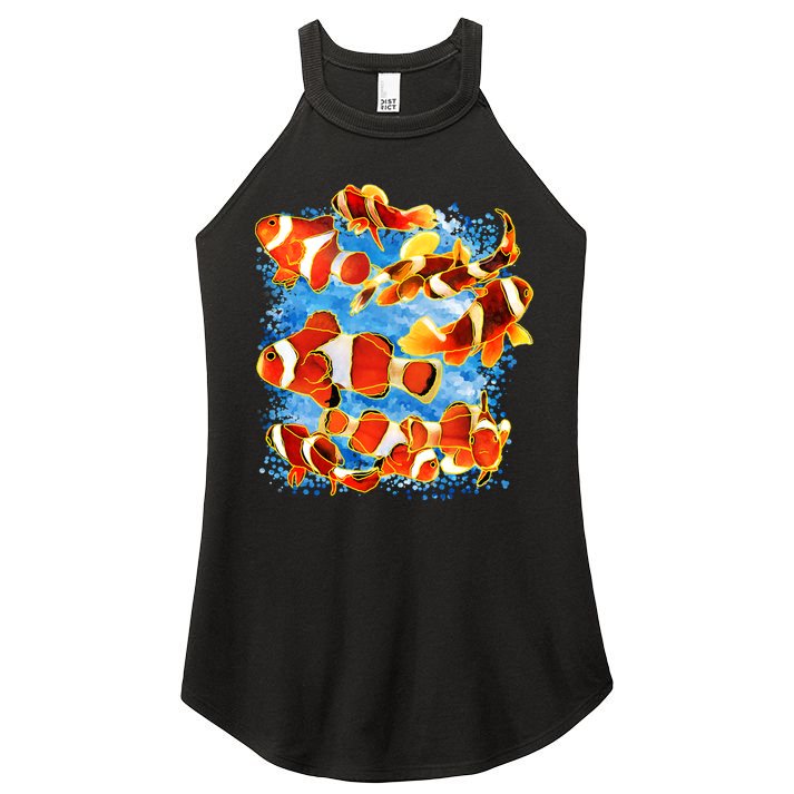 Clown Fish Women's Perfect Tri Rocker Tank