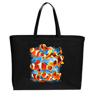 Clown Fish Cotton Canvas Jumbo Tote