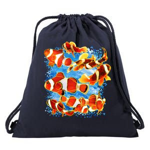 Clown Fish Drawstring Bag