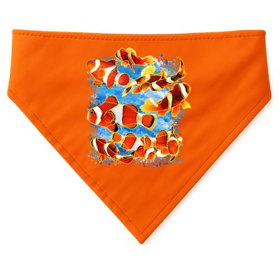 Clown Fish USA-Made Doggie Bandana