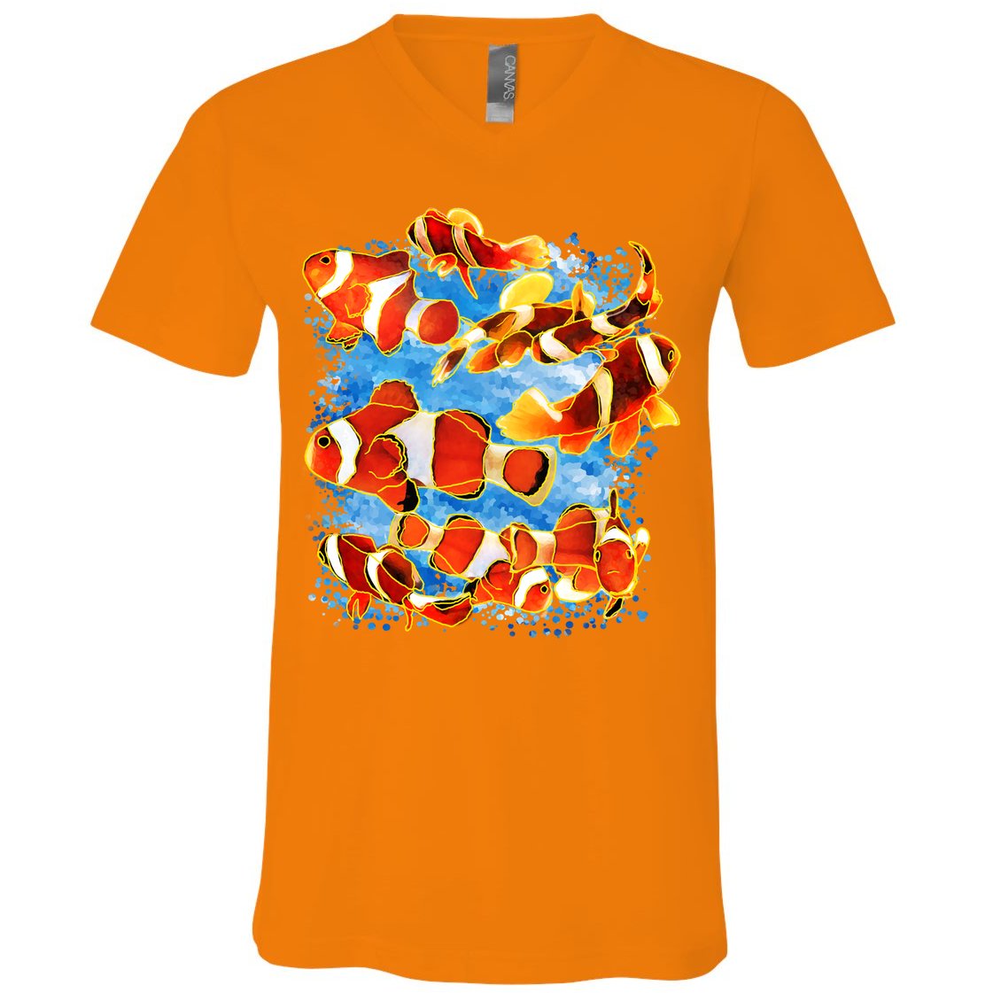 Clown Fish V-Neck T-Shirt