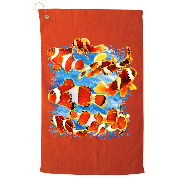 Clown Fish Golf Towel