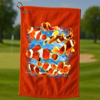 Clown Fish Golf Towel