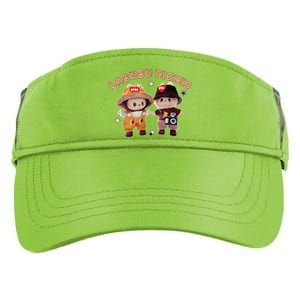 Cute Labubu Picnic And Friends Gift Adult Drive Performance Visor