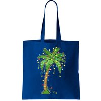 Christmas Lights Palm Tree Beach Funny Tropical Xmas Gift Bag