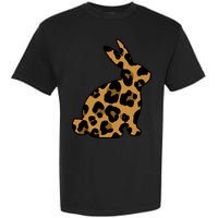 Cute Leopard Pattern Easter Bunny Rabbit Garment-Dyed Heavyweight T-Shirt