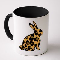 Cute Leopard Pattern Easter Bunny Rabbit Mug