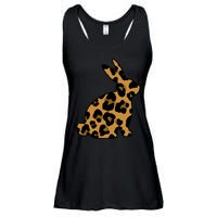 Cute Leopard Pattern Easter Bunny Rabbit Ladies Essential Flowy Tank