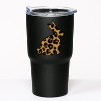 Cute Leopard Pattern Easter Bunny Rabbit Tumbler