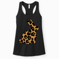 Cute Leopard Pattern Easter Bunny Rabbit Womens Tank Top