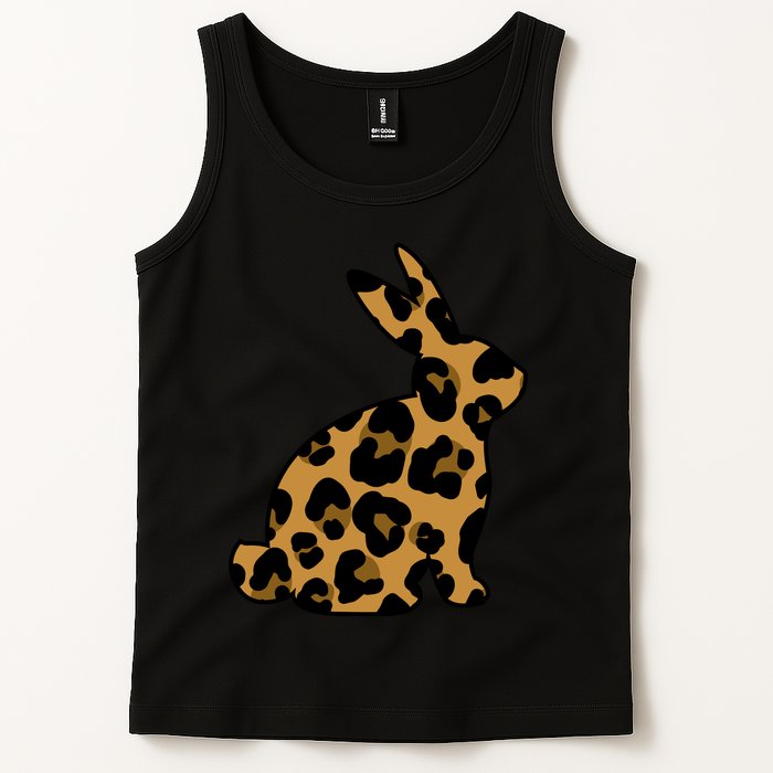 Cute Leopard Pattern Easter Bunny Rabbit Tank Top
