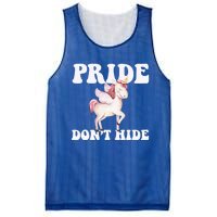 Celebrate Lgbtq Pride Events Month Pride DonT Hide Unicorn Meaningful Gift Mesh Reversible Basketball Jersey Tank