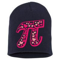 Cool Love Pi Day Short Acrylic Beanie