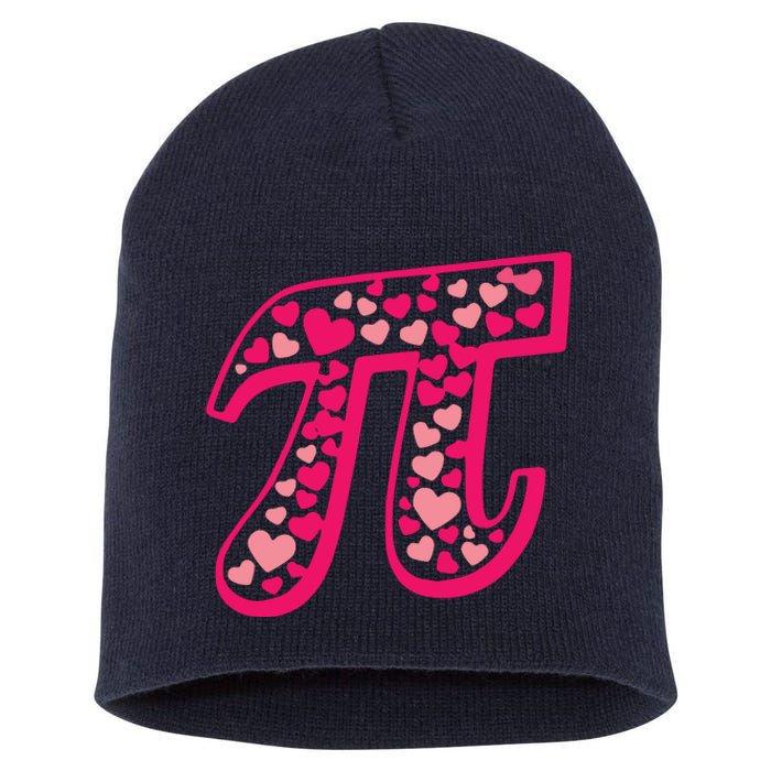 Cool Love Pi Day Short Acrylic Beanie