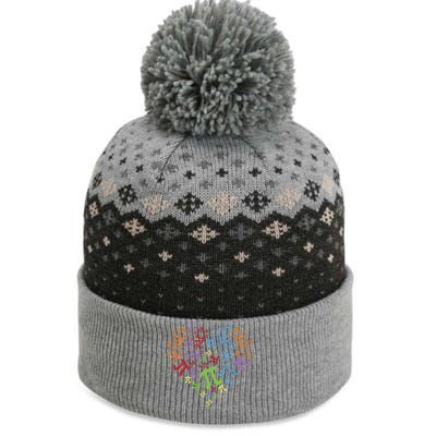 Cool Love Pi Day The Baniff Cuffed Pom Beanie