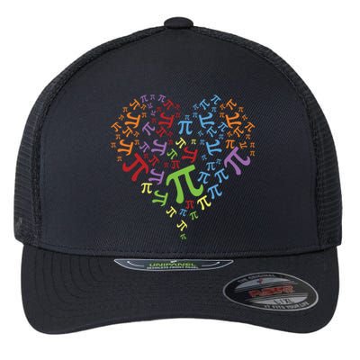 Cool Love Pi Day Flexfit Unipanel Trucker Cap