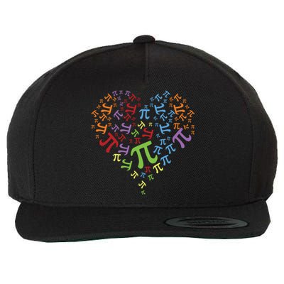 Cool Love Pi Day Wool Snapback Cap