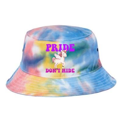 Celebrate Lgbtq Pride Events Month Pride DonT Hide Unicorn Tie Dye Newport Bucket Hat