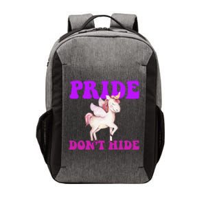 Celebrate Lgbtq Pride Events Month Pride DonT Hide Unicorn Vector Backpack