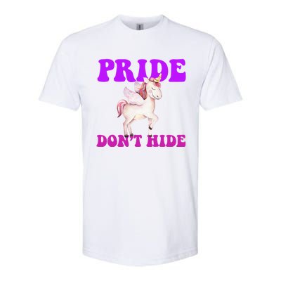 Celebrate Lgbtq Pride Events Month Pride DonT Hide Unicorn Softstyle CVC T-Shirt