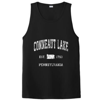 Conneaut Lake Pennsylvania PA Vintage Athletic Sports PosiCharge Competitor Tank