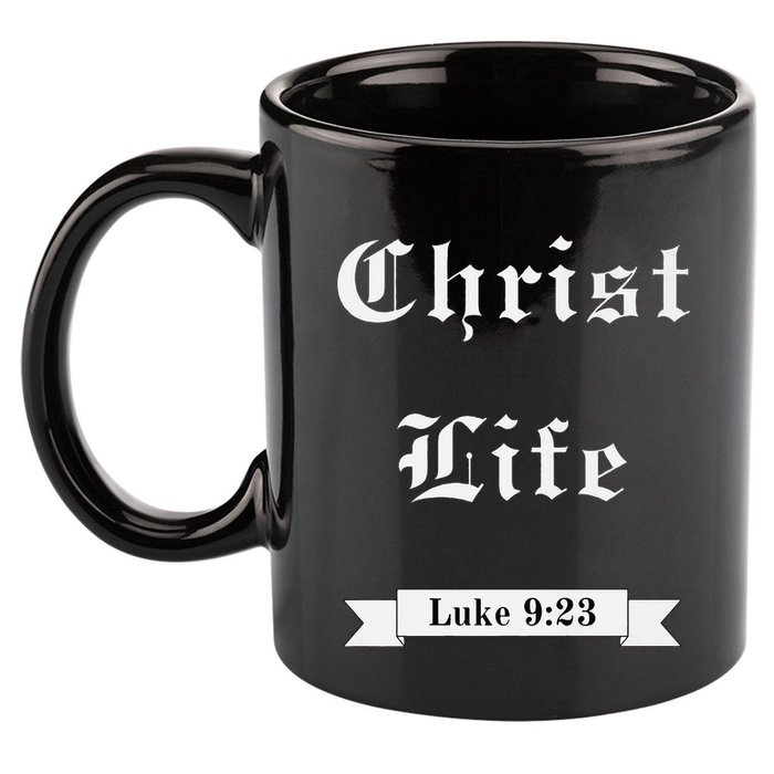 Christ Life Premium 11oz C Handle Ceramic Mug