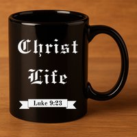Christ Life Premium 11oz C Handle Ceramic Mug