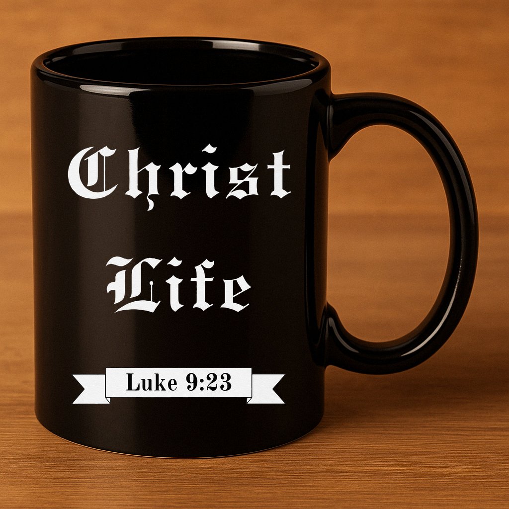 Christ Life Premium 11oz C Handle Ceramic Mug