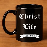 Christ Life Premium 11oz C Handle Ceramic Mug