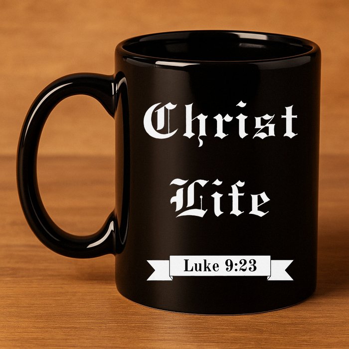 Christ Life Premium 11oz C Handle Ceramic Mug
