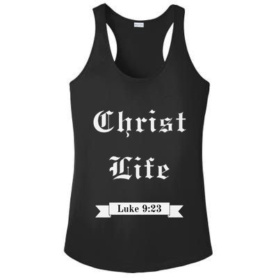 Christ Life Premium Ladies PosiCharge Competitor Racerback Tank