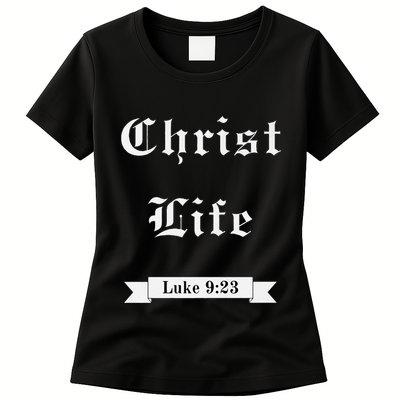 Christ Life Premium Womens T-Shirt