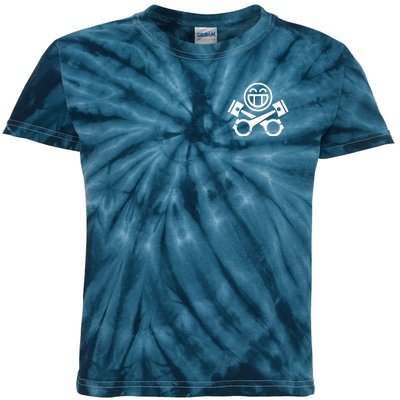 Car Lover Pocket Logo Kids Tie-Dye T-Shirt