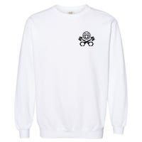 Car Lover Pocket Logo Garment-Dyed Sweatshirt