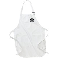 Car Lover Pocket Logo Full-Length Apron With Pockets