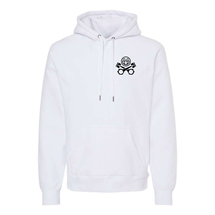 Car Lover Pocket Logo Premium Hoodie