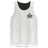 Car Lover Pocket Logo Mesh Reversible Basketball Jersey Tank