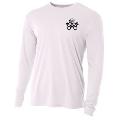 Car Lover Pocket Logo Cooling Performance Long Sleeve Crew