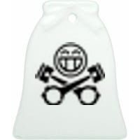 Car Lover Pocket Logo Ceramic Bell Ornament